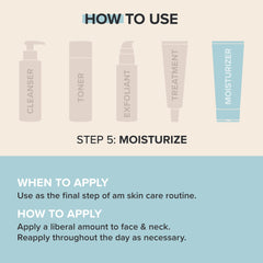 Aplicación diaria de Paula's Choice RESIST Restoring Crema SPF50 para piel suave y protegida.