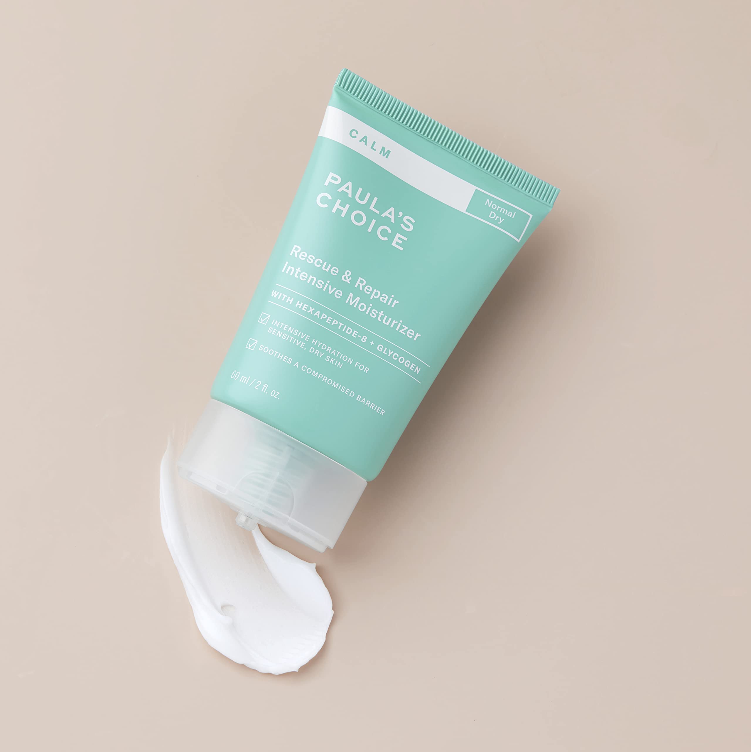 Paula's Choice CALM crema rostro en bote, fórmula sin fragancia para piel sensible.
