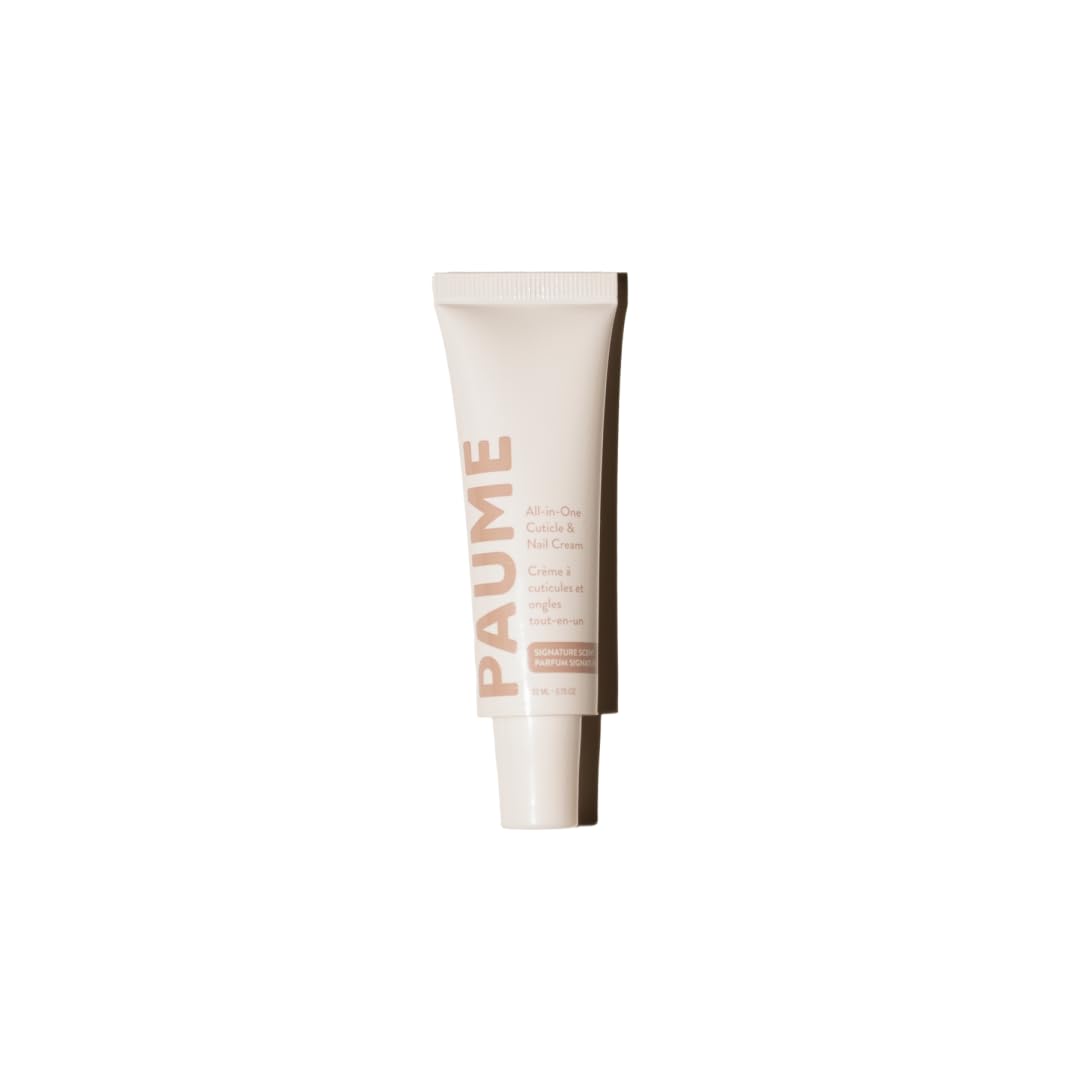 PAUME crema-corte-uñas muestra textura cremosa para hidratacion diaria.
