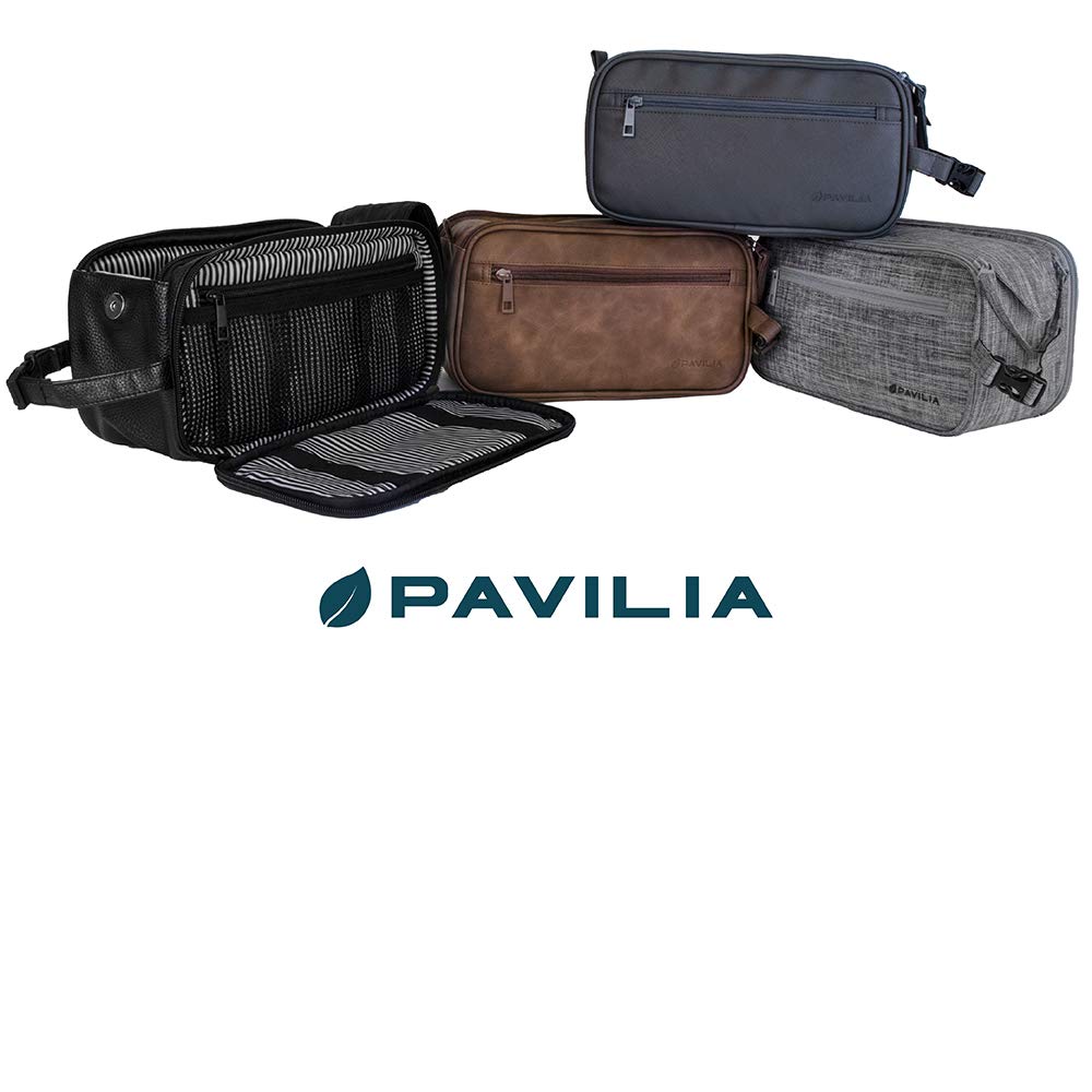 PAVILIA organizador de cosméticos para viaje, compacto y fácil de limpiar