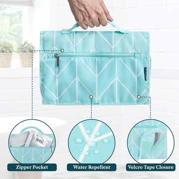 PAVILIA neceser resistente al agua, ideal para líquidos