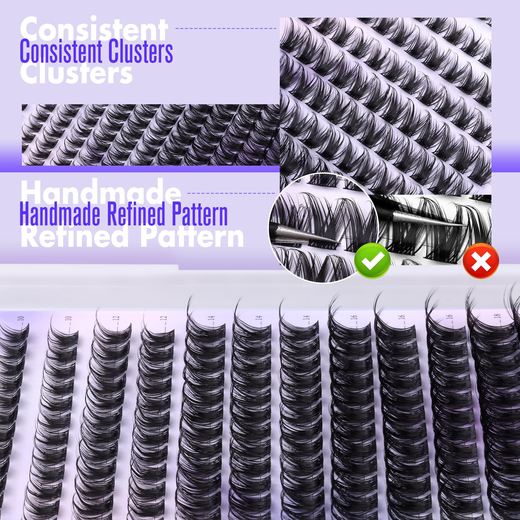 Pawotence Kira Lash Clusters, uso diario para mirada definida