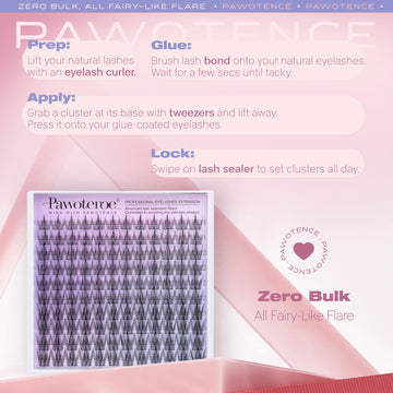 Pawotence volumen personalizado para ojos definidos y llamativos.