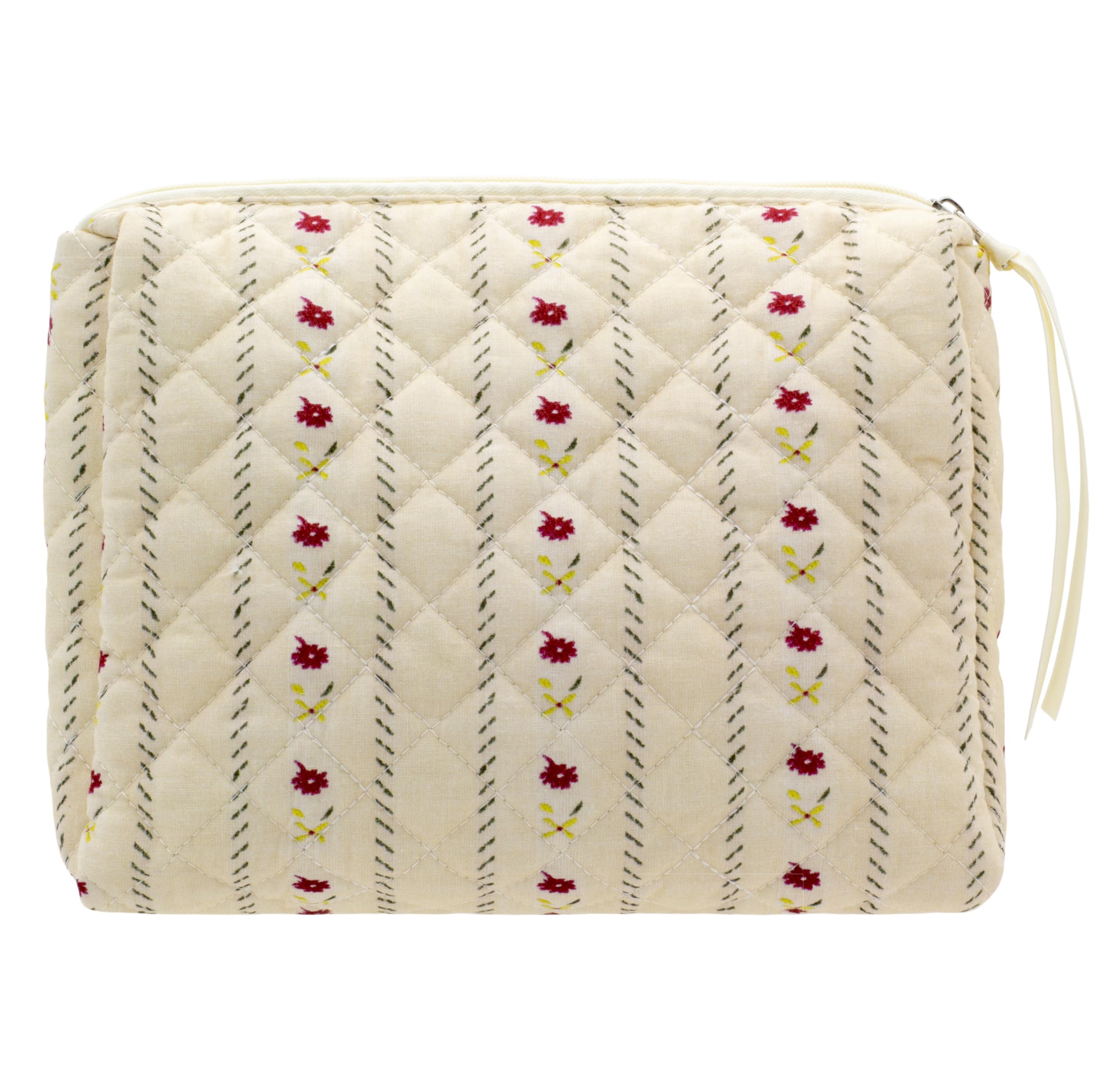 PAZIMIIK bolsa maquillaje acolchada exterior elegante para viajar y organizar