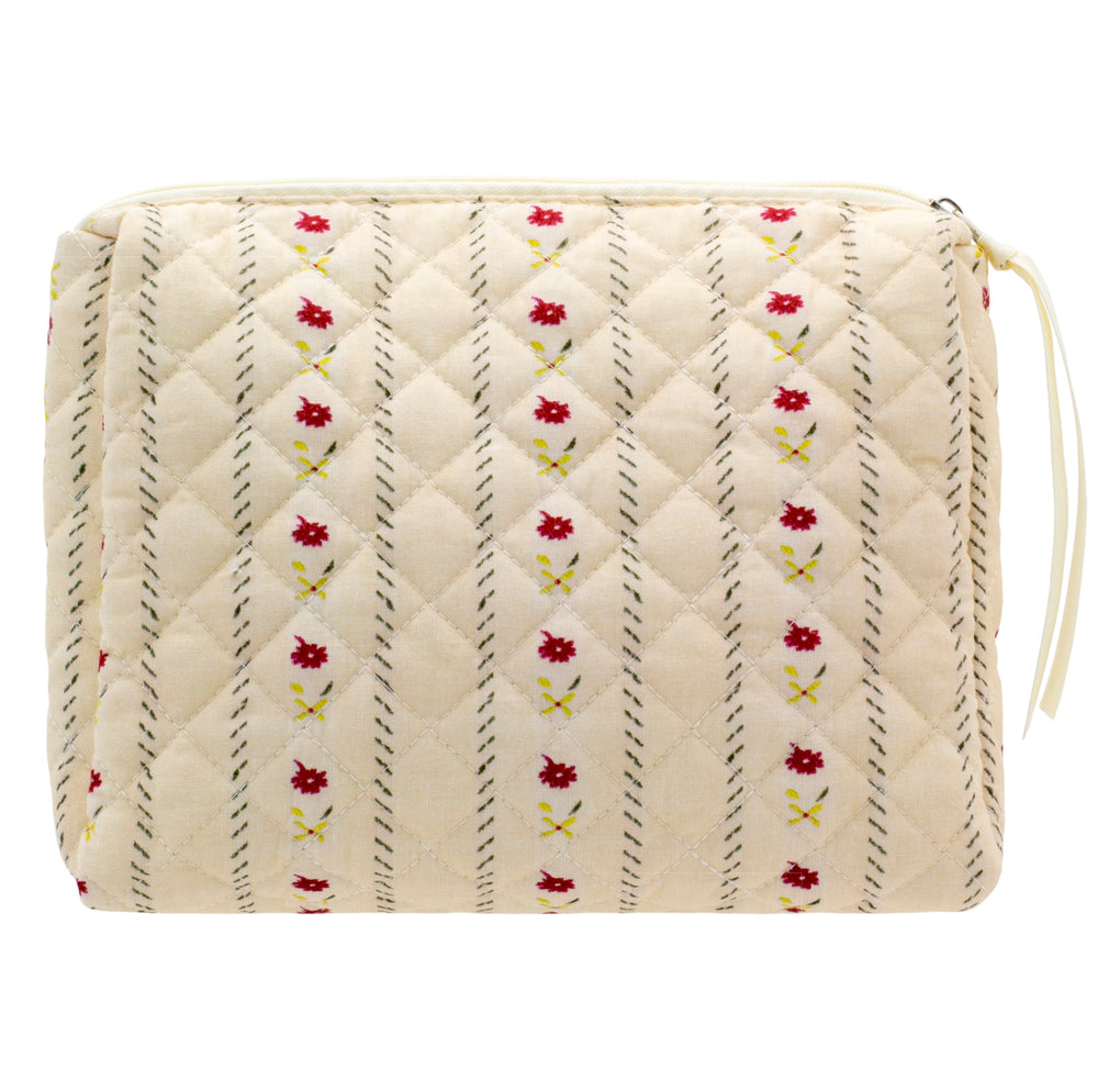 PAZIMIIK bolsa maquillaje acolchada exterior elegante para viajar y organizar