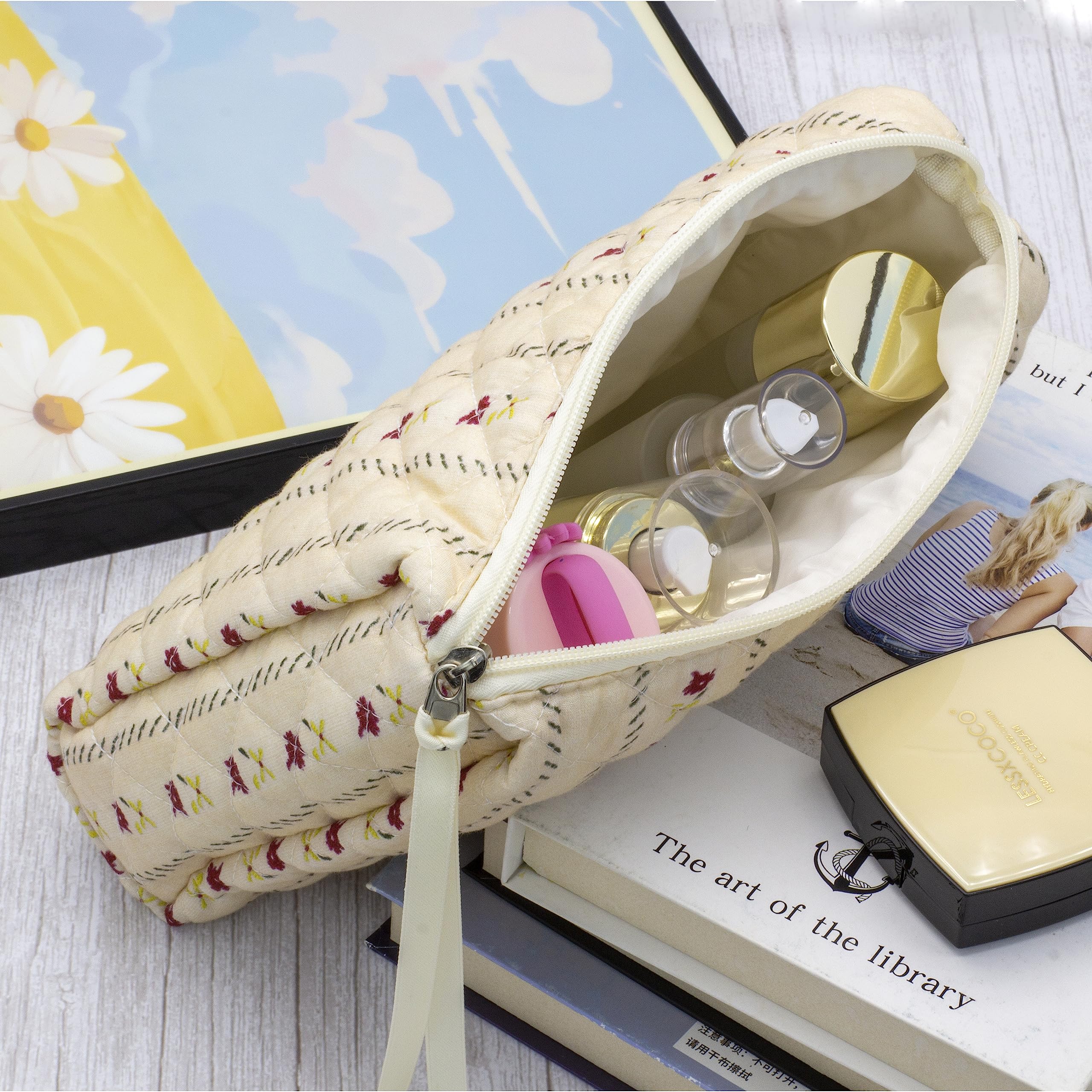 PAZIMIIK bolso maquillaje gran capacidad para ordenar productos y herramientas