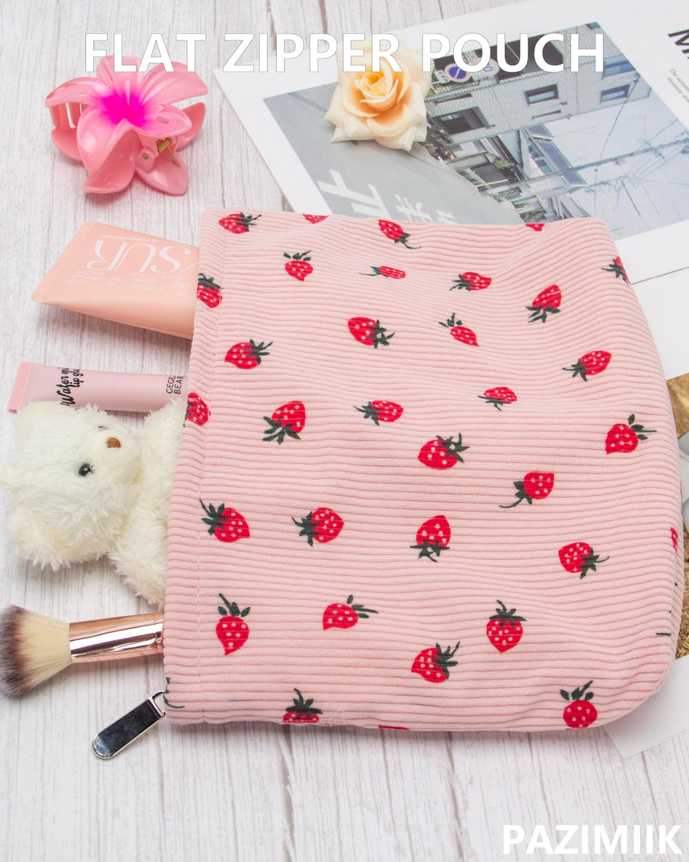 PAZIMIIK Dimensiones 10x14 pulgadas para caber maquillaje y más
