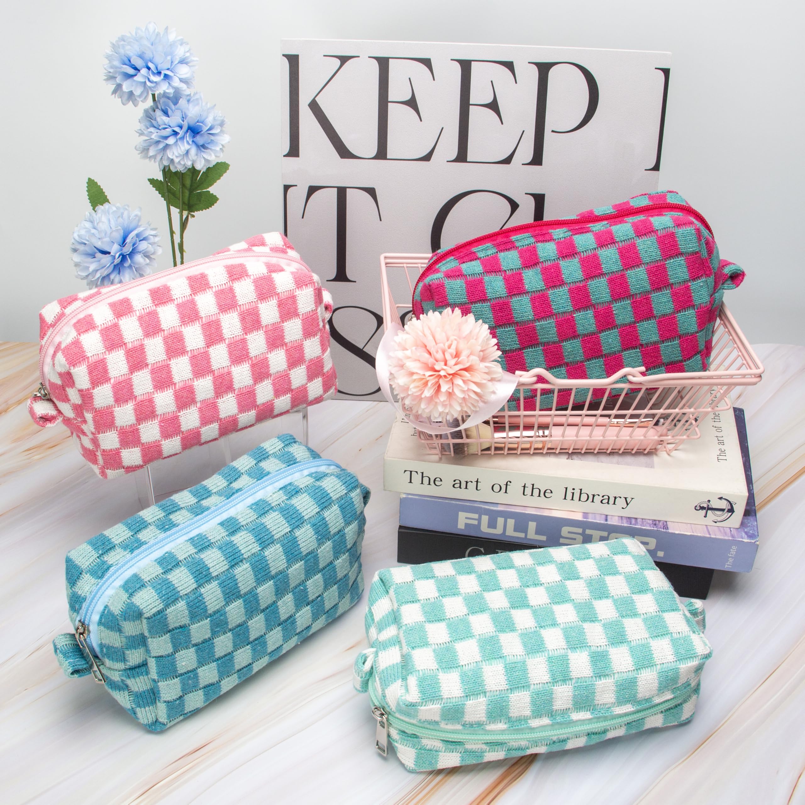 PAZIMIIK bolsa maquillaje ligera para llevar a diario.