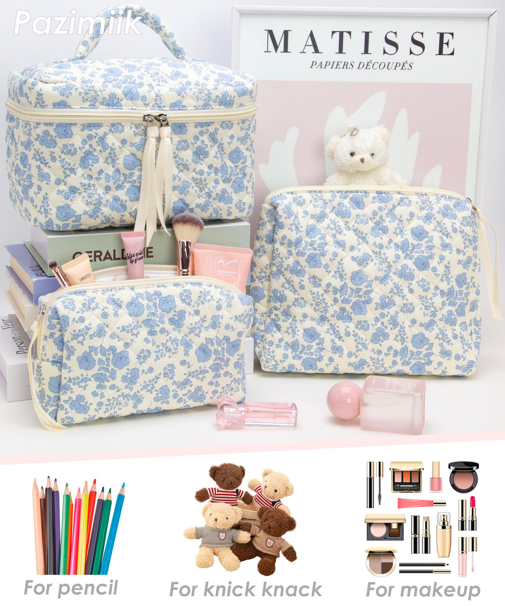 PAZIMIIK portátil y ligera, perfecta para llevar maquillaje básico en la mochila