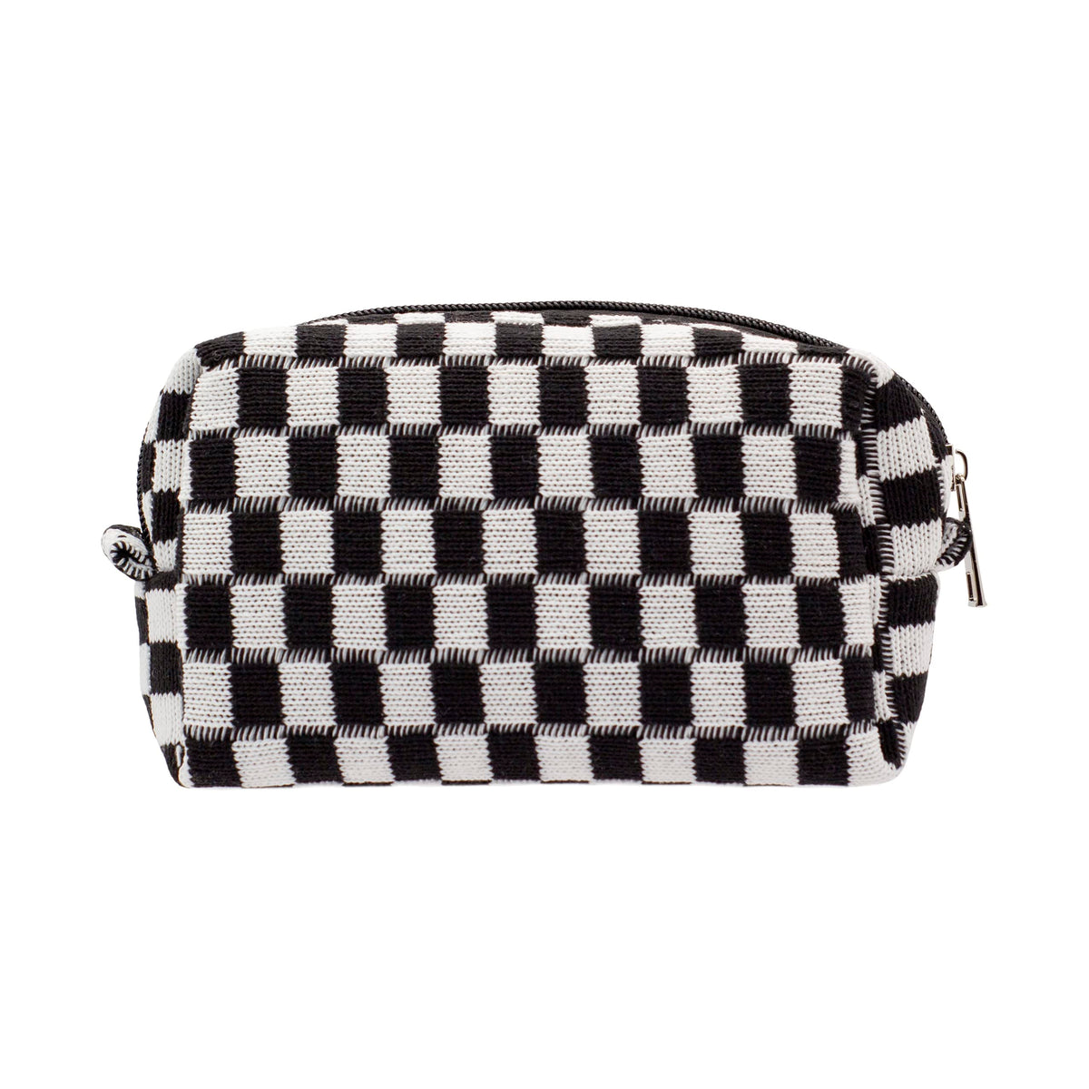 PAZIMIIK bolso maquillaje con diseño de cuadros, ideal para viajar y organizar productos