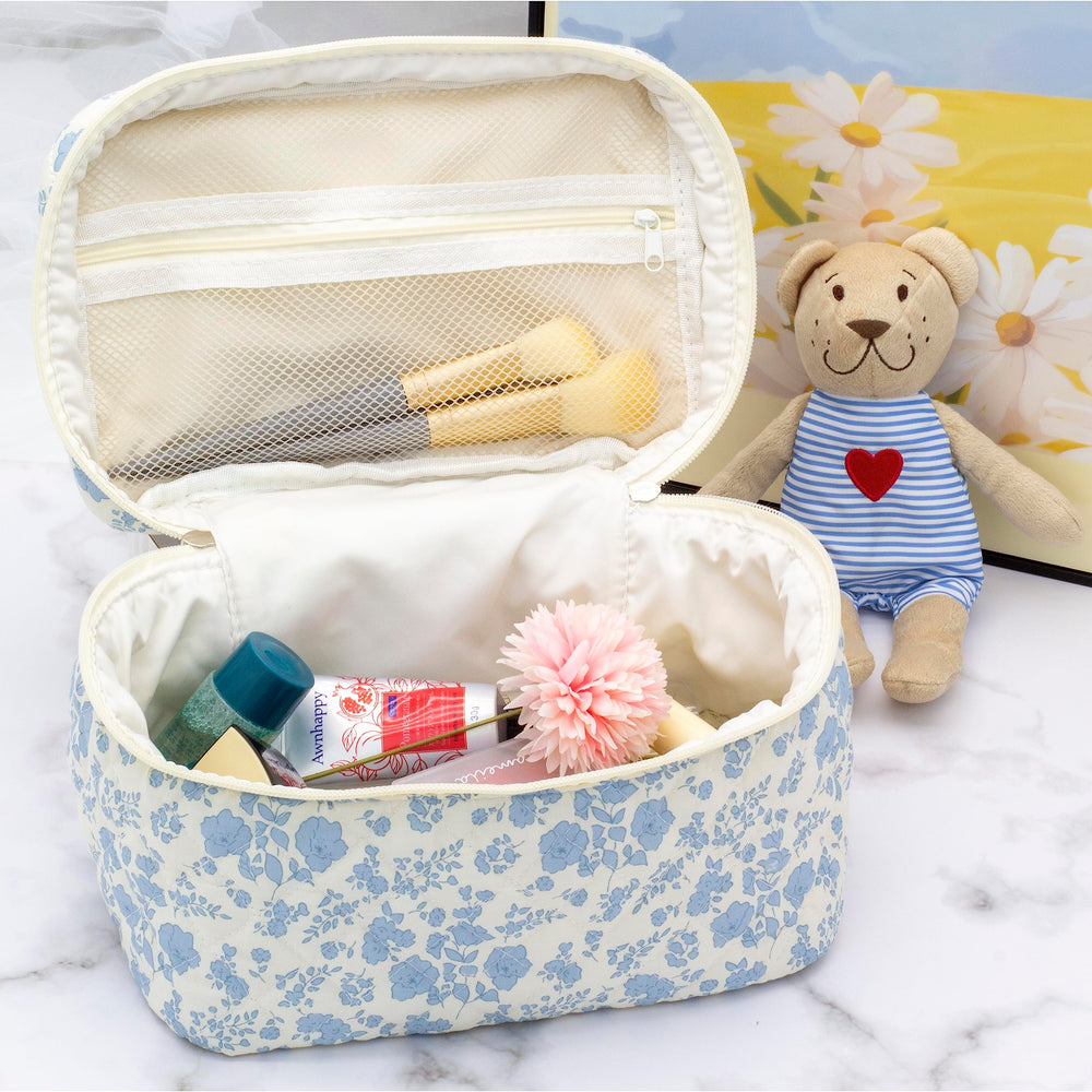 PAZIMIIK bolso maquillaje algodón interior espacioso para tus productos diarios
