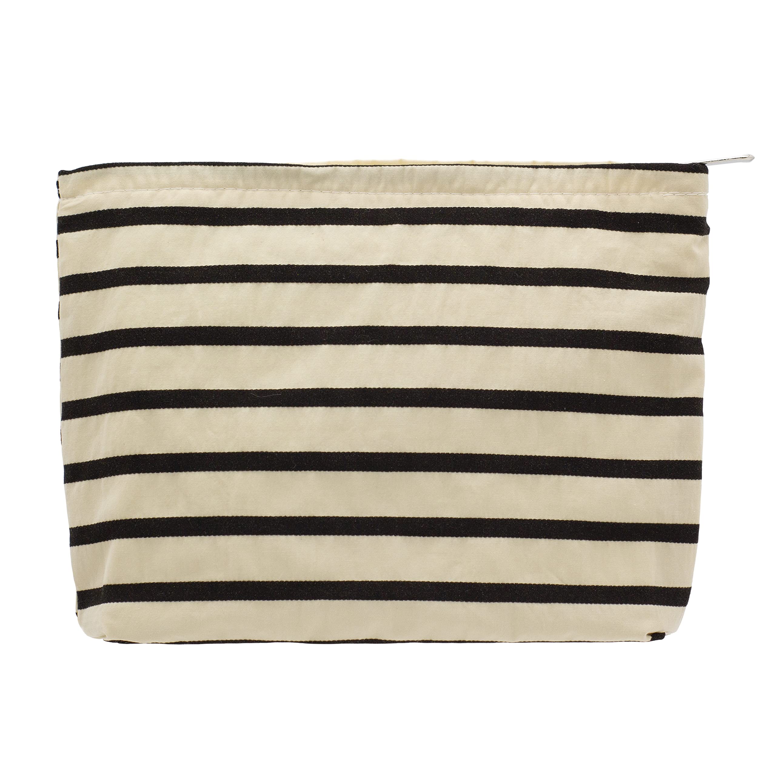 PAZIMIIK bolso maquillaje floral grande, ideal para organización en bolso o maleta.