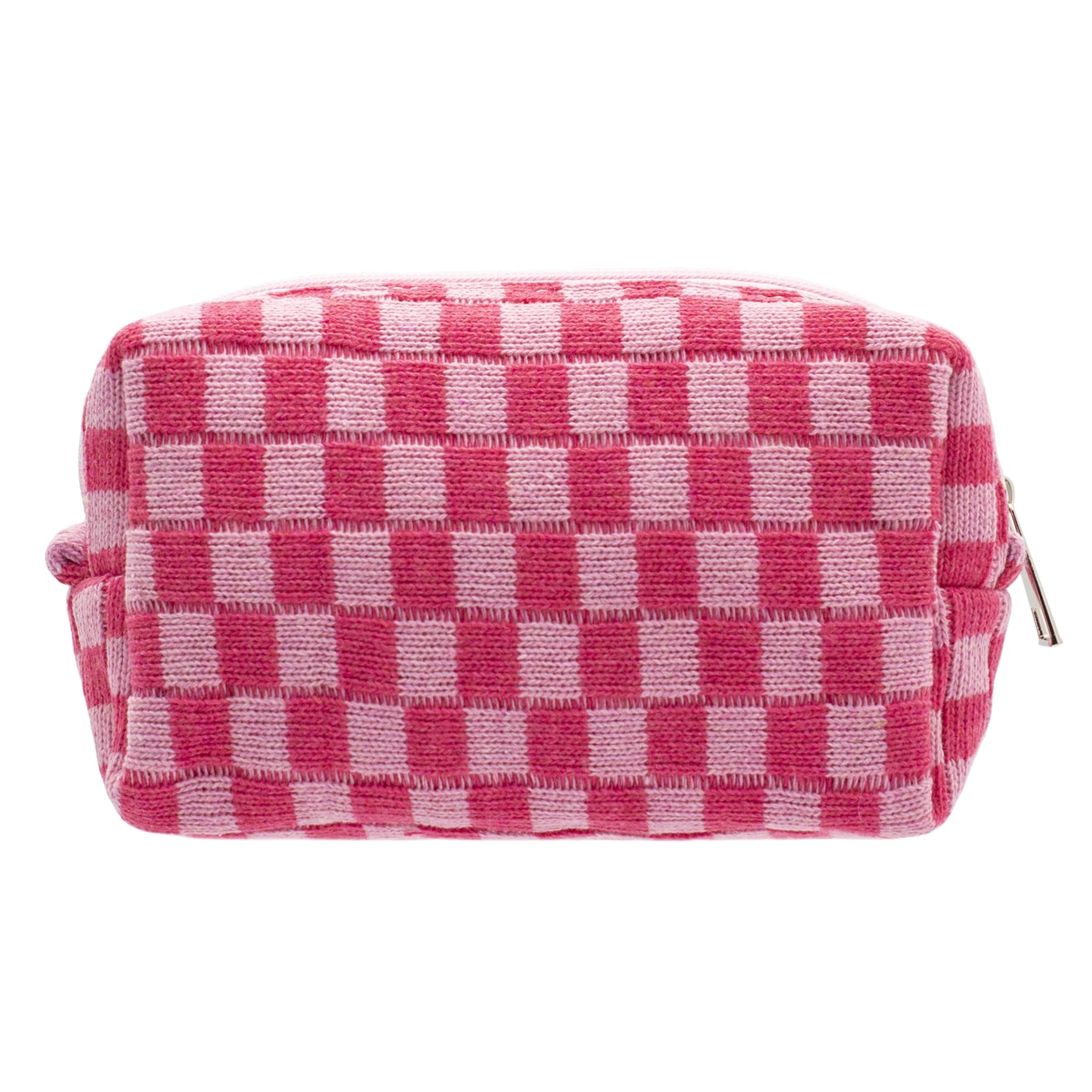 PAZIMIIK bolso de maquillaje rectangular rosa fucsia ideal para viaje
