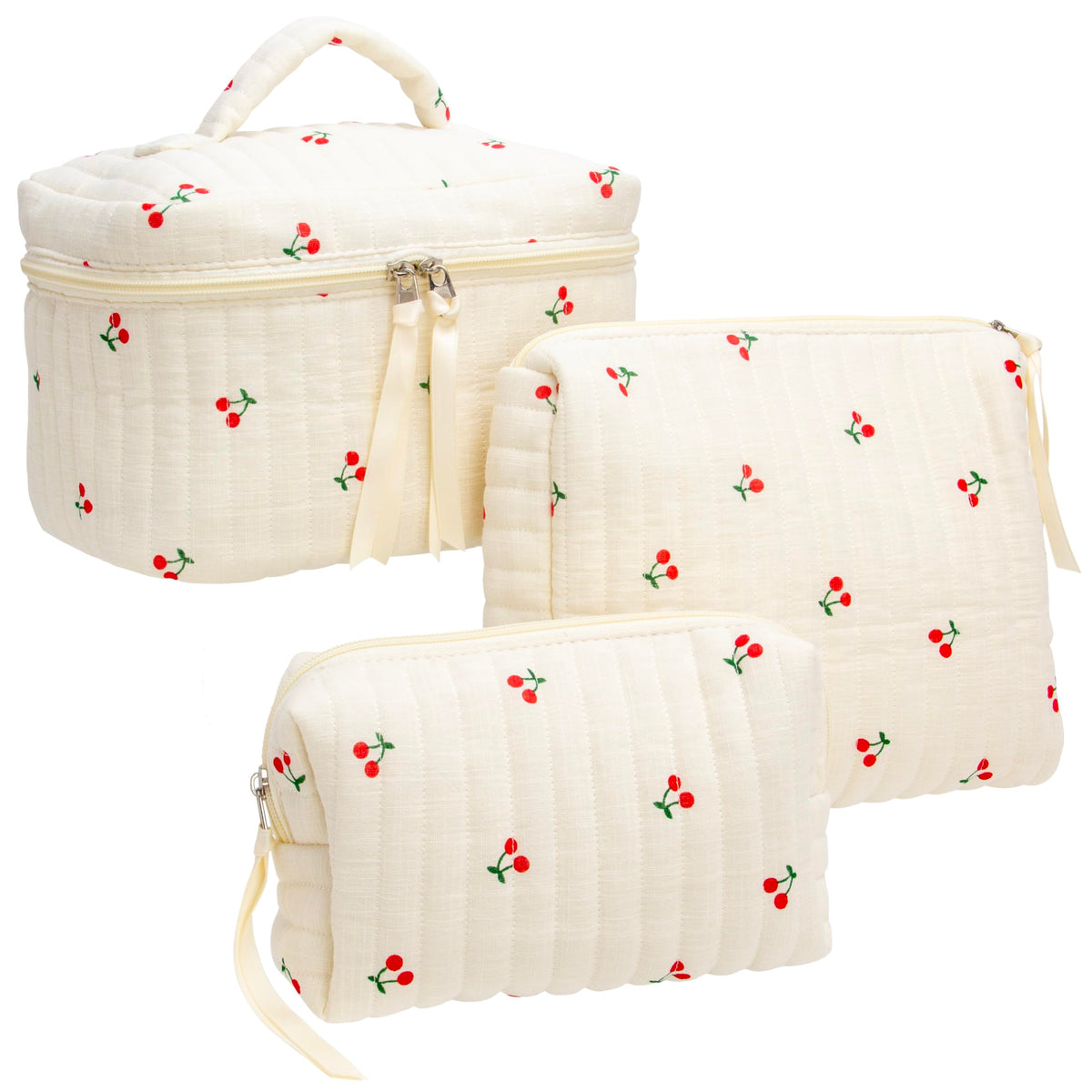 PAZIMIIK neceser grande para viaje con acolchado, ideal para maquillaje y cosméticos.