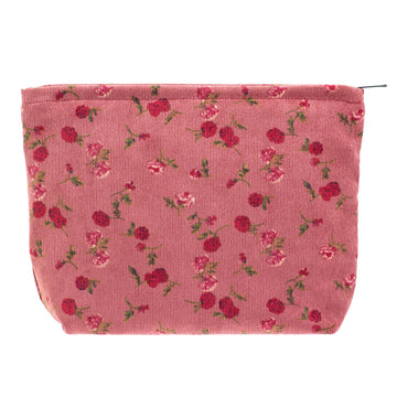 PAZIMIIK neceser maquillaje de pana, ideal para viajar y mantener cosméticos ordenados.