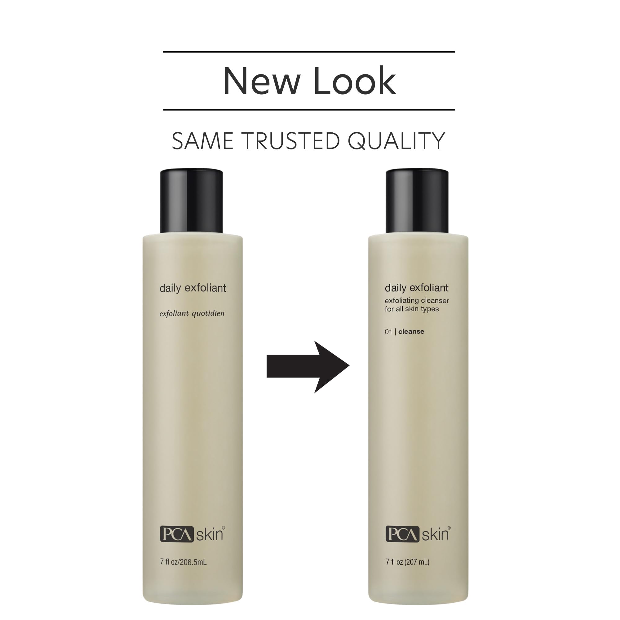 PCA SKIN limpiador exfoliante con textura cremosa para piel sensible.
