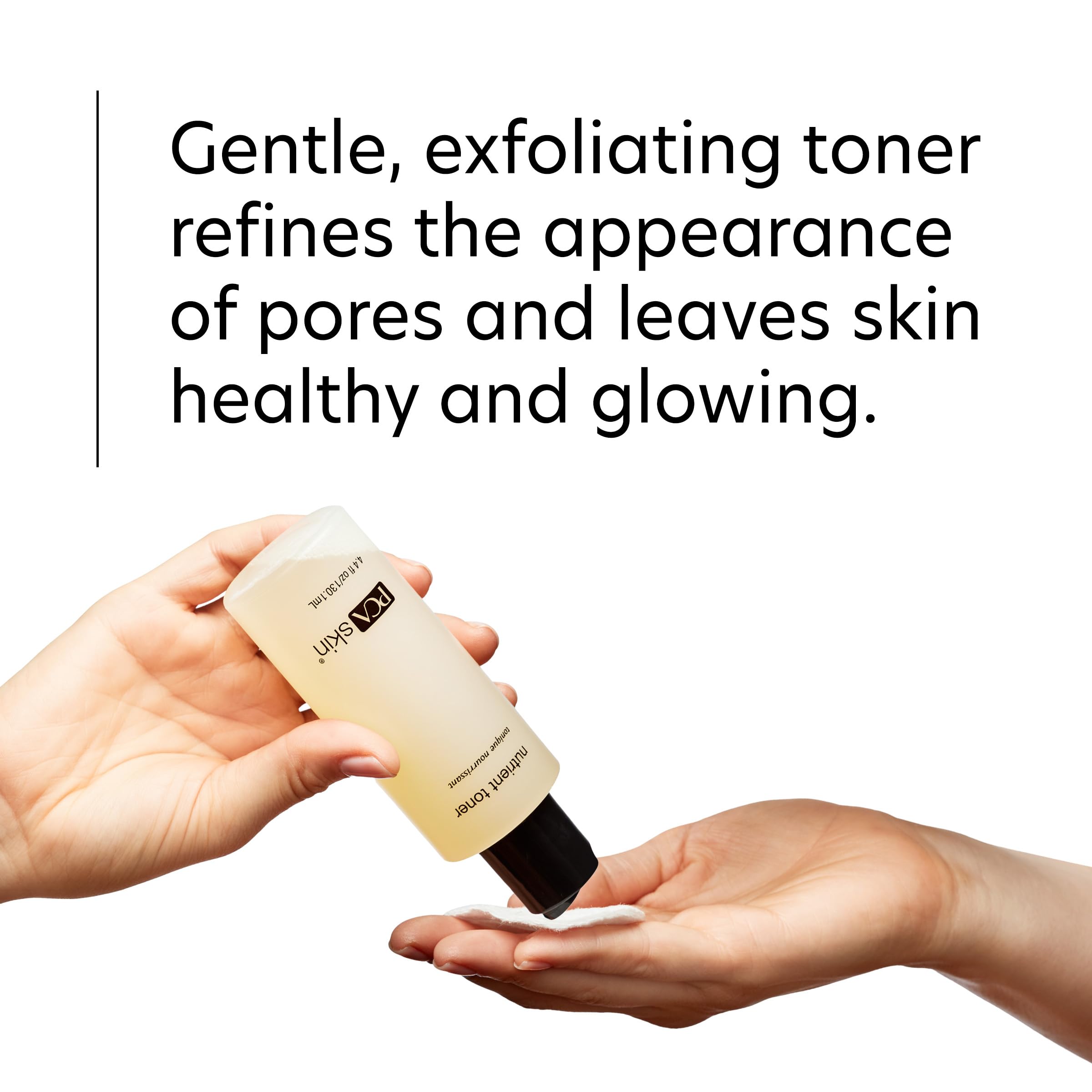 PCA SKIN Nutrient Face Toner: textura ligera para piel fresca.