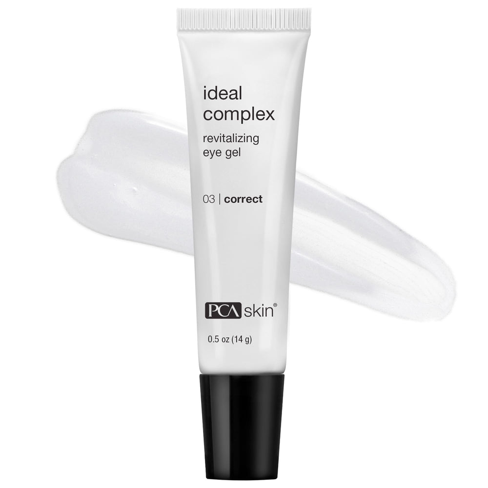 Sérum Yeux PCA Skin: bouteille visible, raffermissant le contour des yeux.