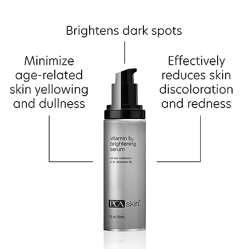 Aplicación de PCA SKIN Vitamin B3 Brightening Serum para uso diario.