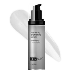 PCA SKIN Vitamin B3 Brightening Serum en botella; iluminador para la piel.