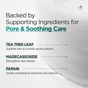 P.CALM Barrier Cycle Toner Pad: lado suave para aplicación delicada.