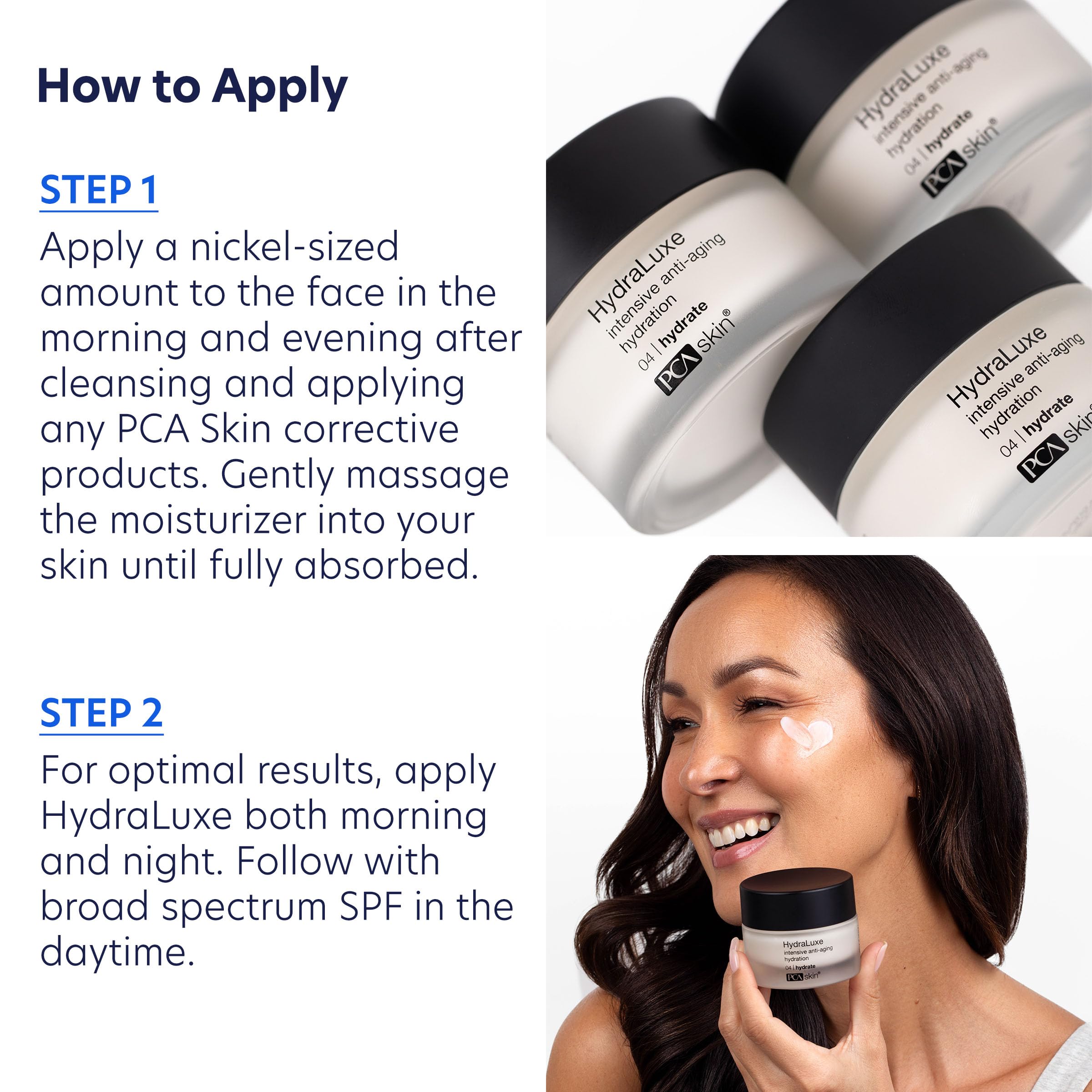 PCA SKIN HydraLuxe hidratación adaptativa regula la humedad para diferentes entornos.