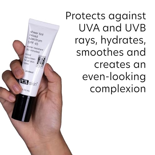 PCA SKIN protector solar tintado para usar solo o debajo del maquillaje.