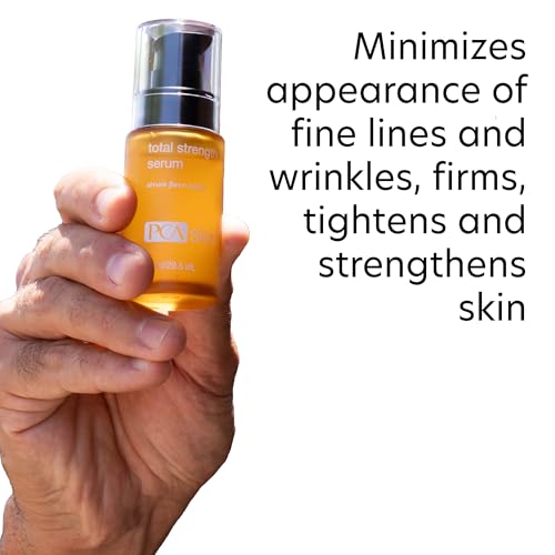 PCA SKIN Total Strength Serum aplicación facial diaria.