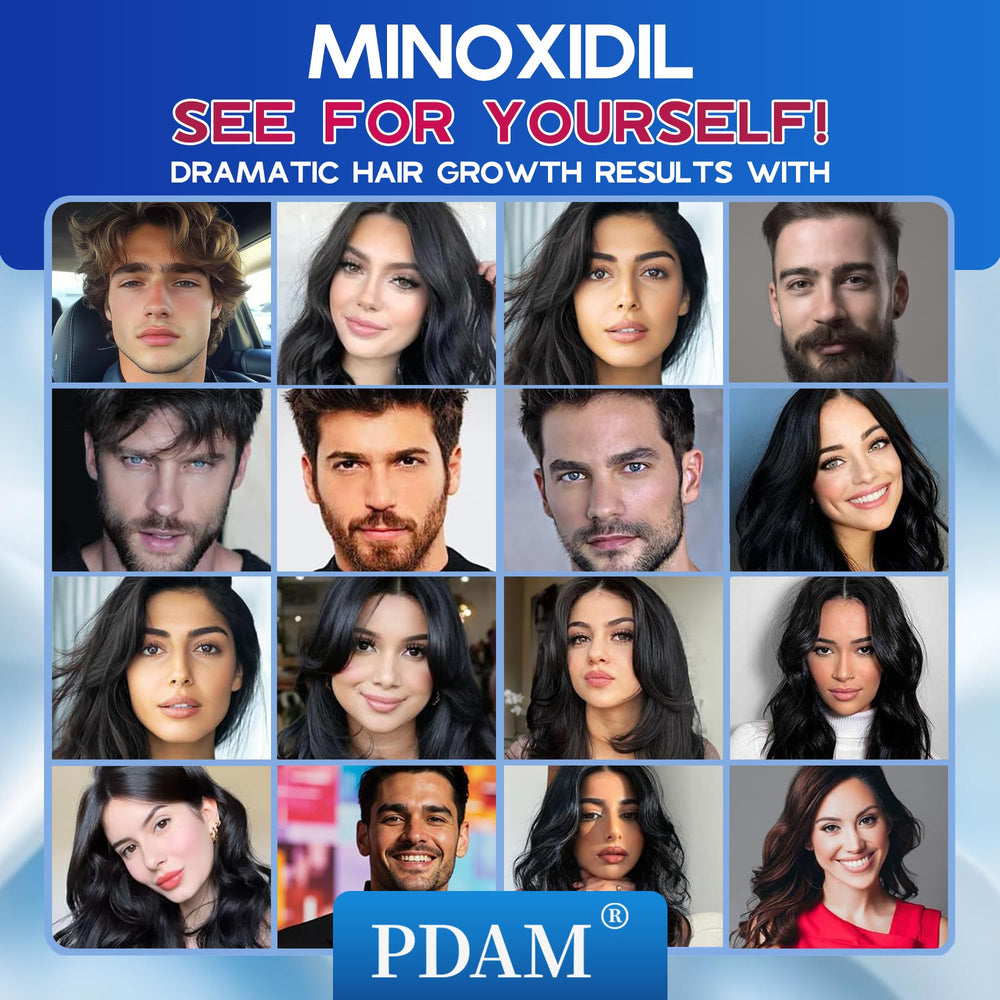 Aplicador fácil de Pdam Minoxidil que facilita la rutina diaria.