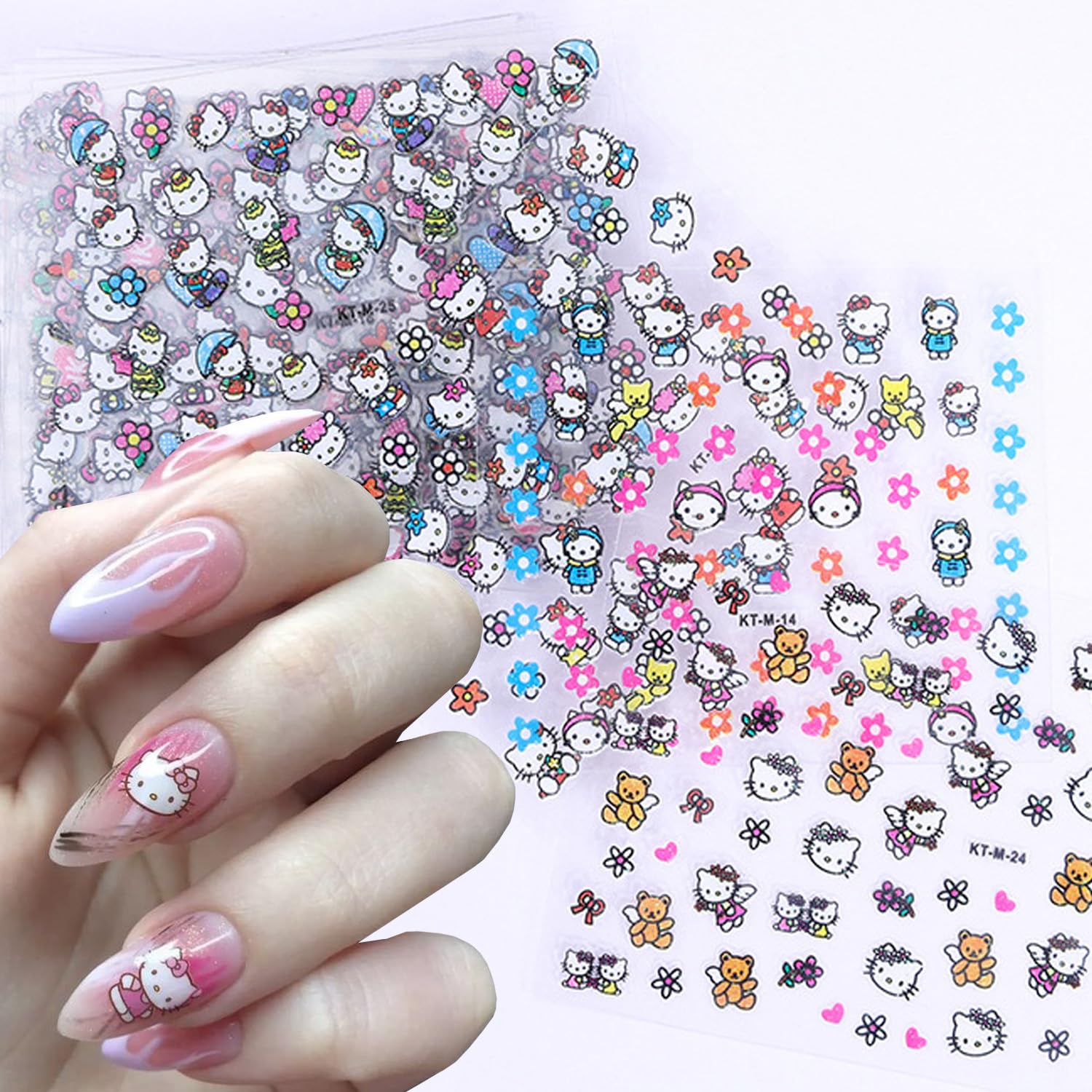 PDFADSK patrones coloridos para uñas con estilo lúdico
