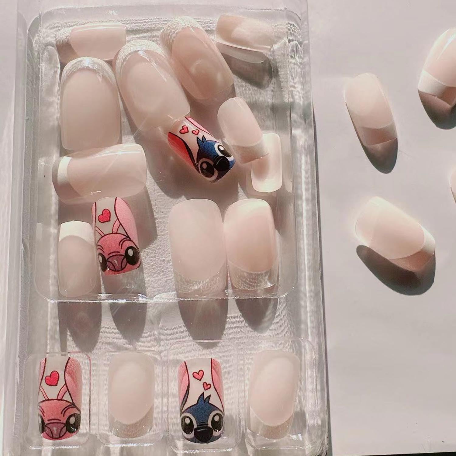 PDFADSK retirada fácil de uñas frances, sin dañar las uñas