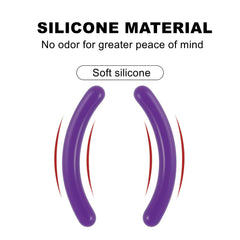 Almohadillas de silicona suaves de Pdtwq para rizador, deslizamiento suave sin pellizcos.