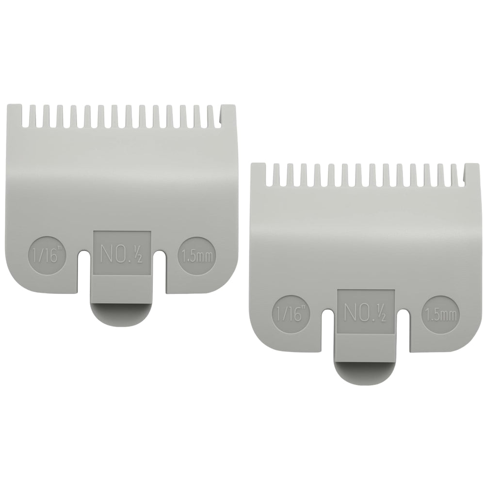 Guardas Wahl de Pdtwq, 1/2, corte de 1,5 mm para acabado preciso.