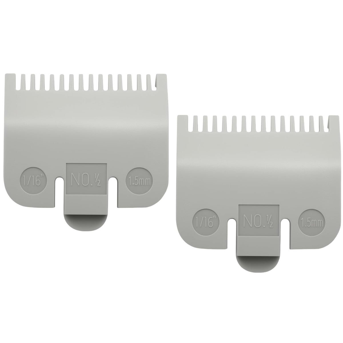 Guardas Wahl de Pdtwq, 1/2, corte de 1,5 mm para acabado preciso.