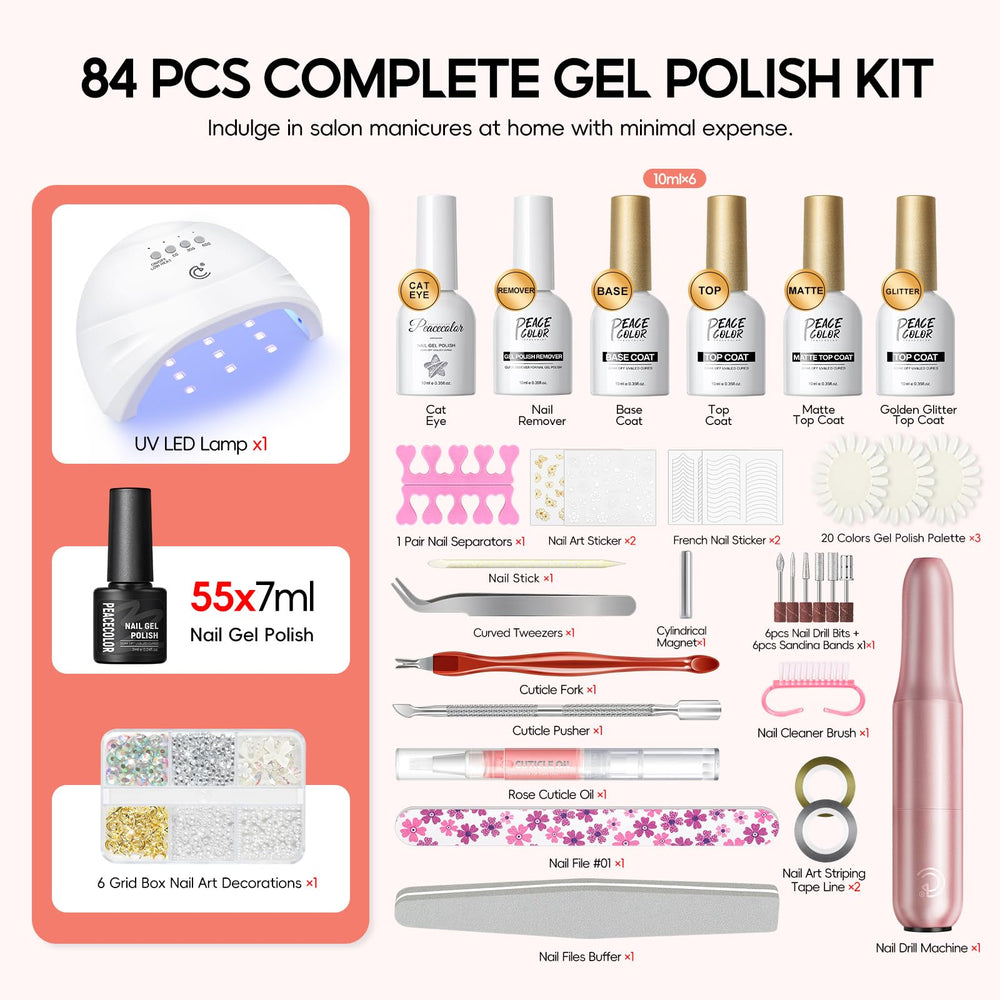 Peacecolor 83Pcs kit cristales mariposa para decoraciones elegantes