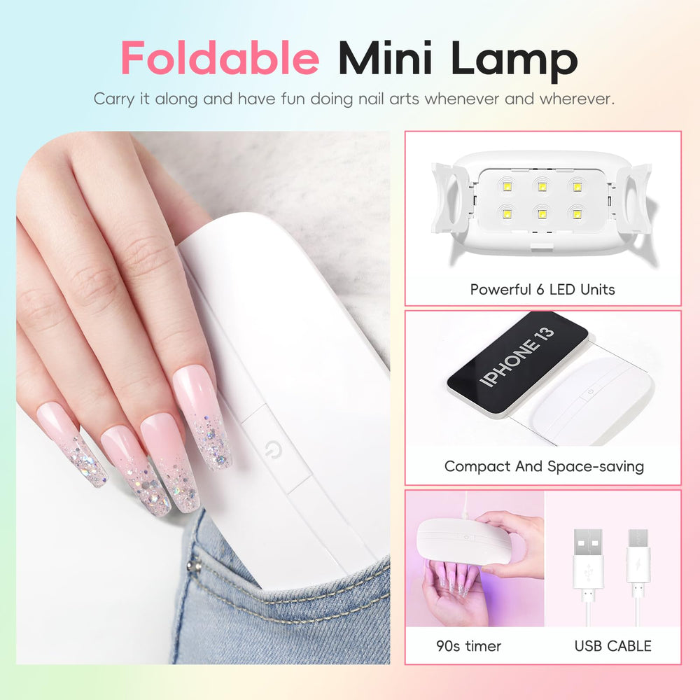 PEACECOLOR herramientas básicas para completar el kit de uñas
