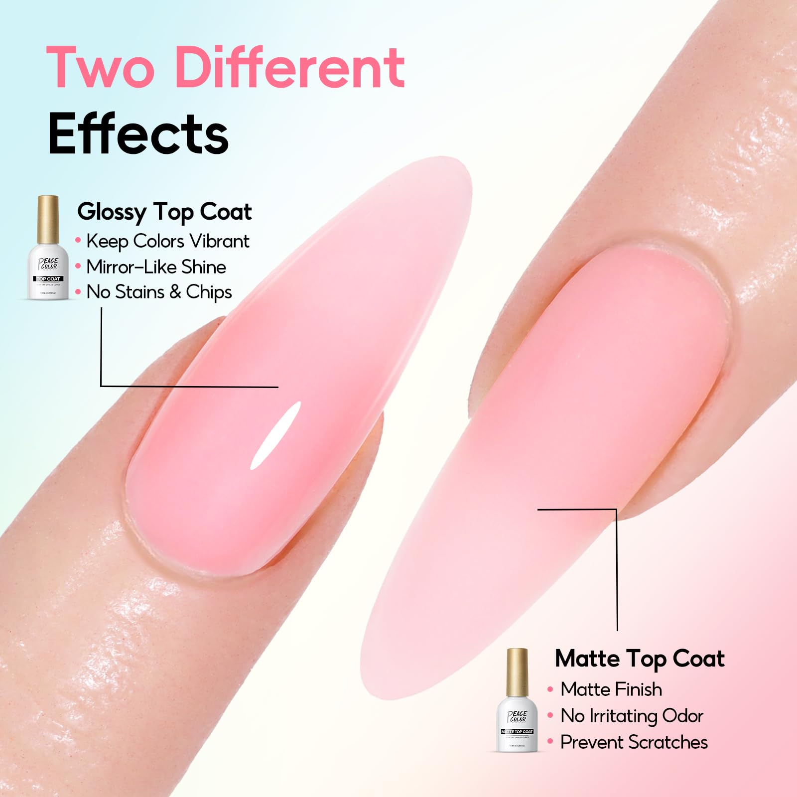 PEACECOLOR paleta de colores poligel, variedad para combinaciones