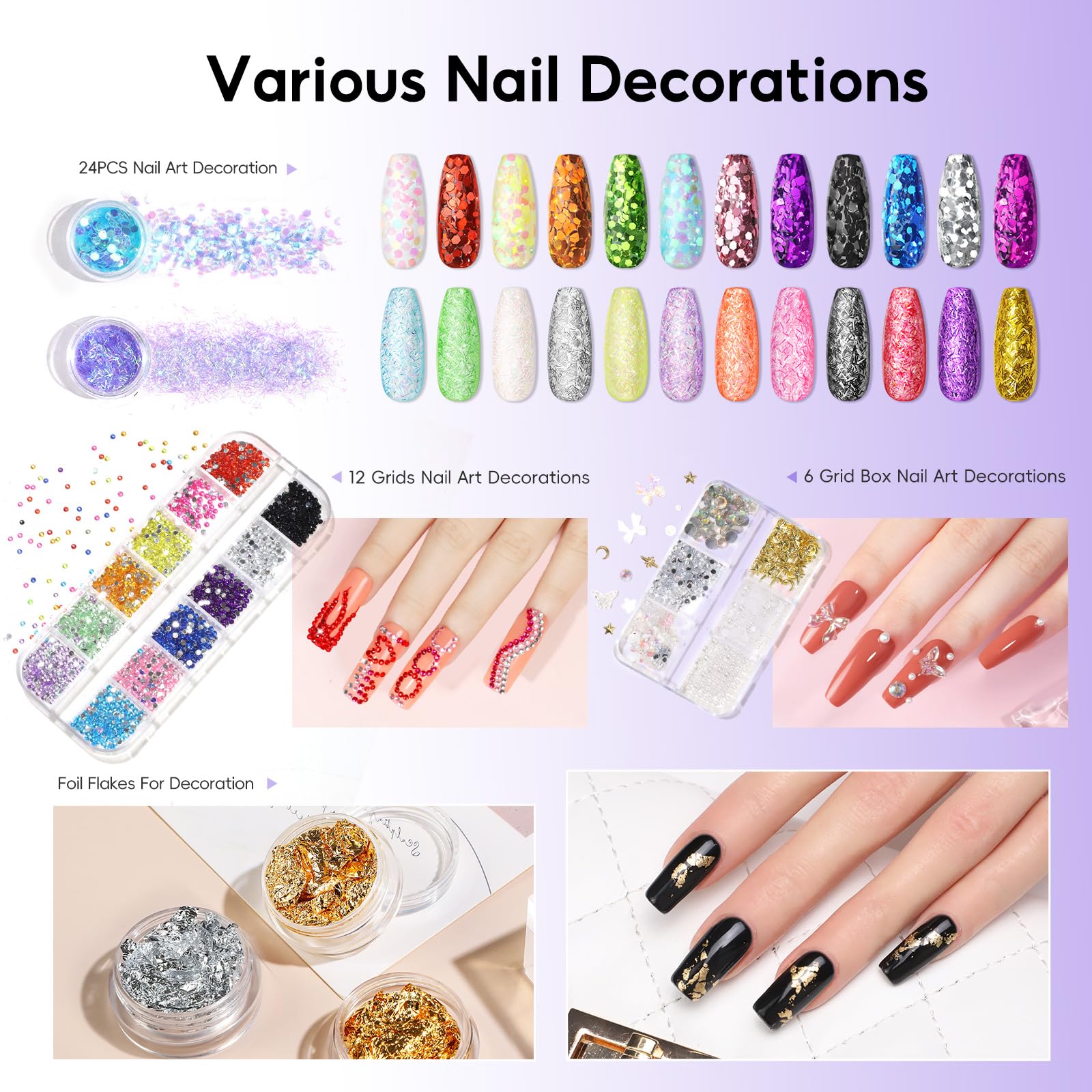 PEACECOLOR puntas de uñas 100 piezas