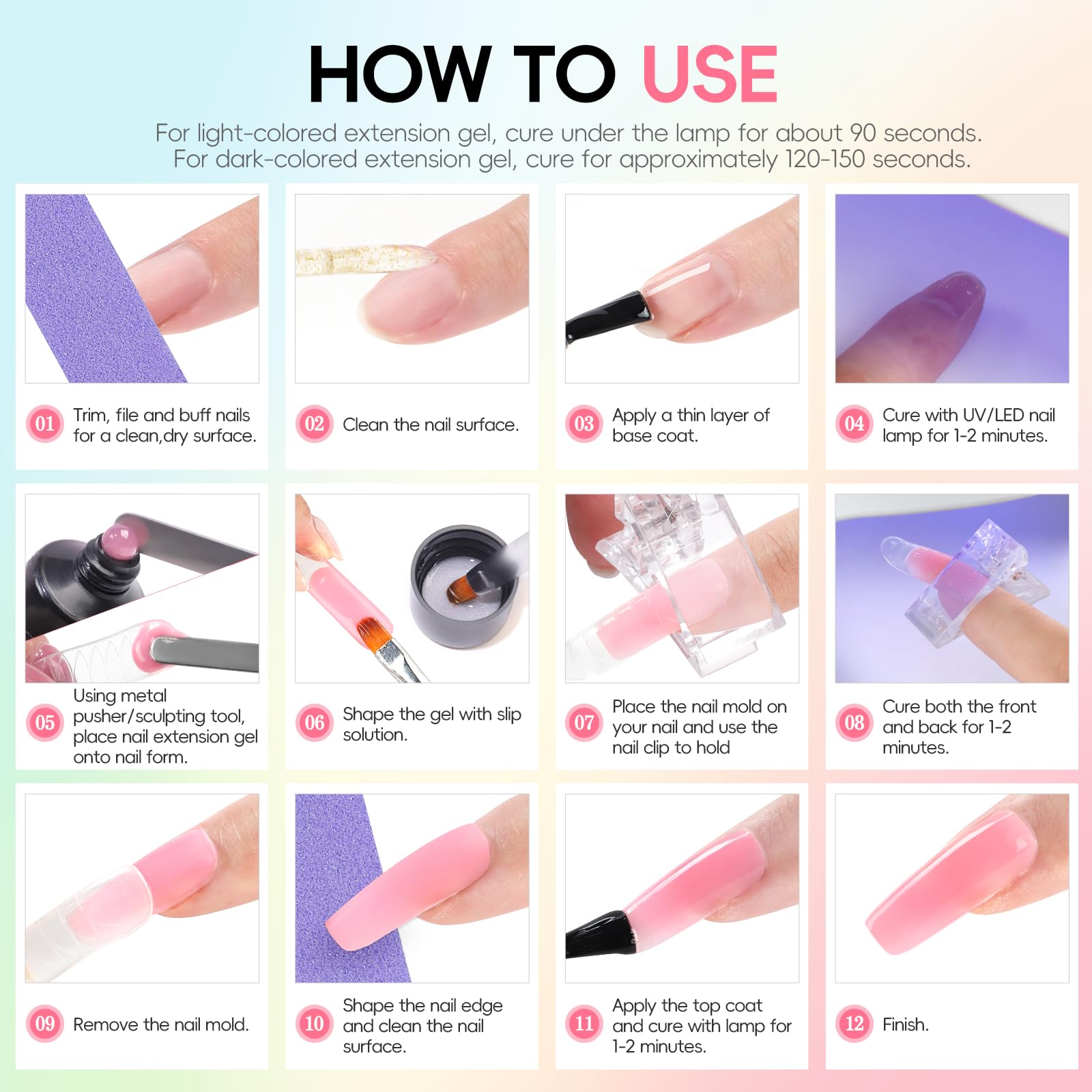 PEACECOLOR uso doméstico para manicura casera de nivel profesional