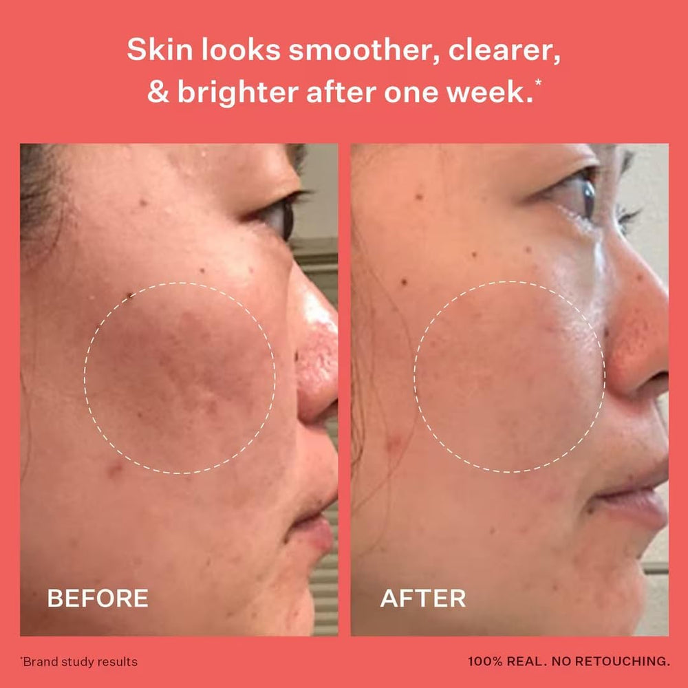 Ingrédients pêche et igname nourrissent la peau Peach & Lily