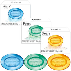 Pears jabón de glicerina azul con menta, hidratación suave y aroma fresco.