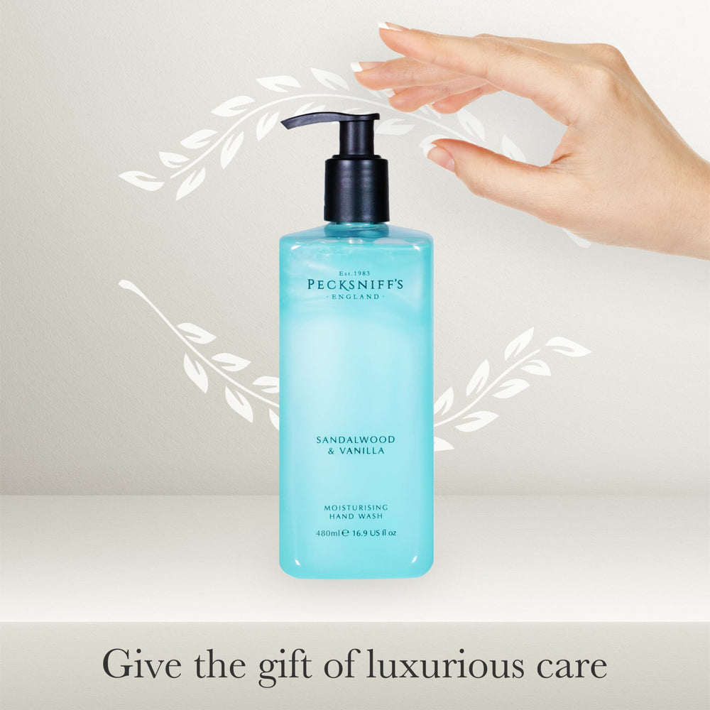 Pecksniff's Hand Wash is cruelty-free and handcrafted in England.
