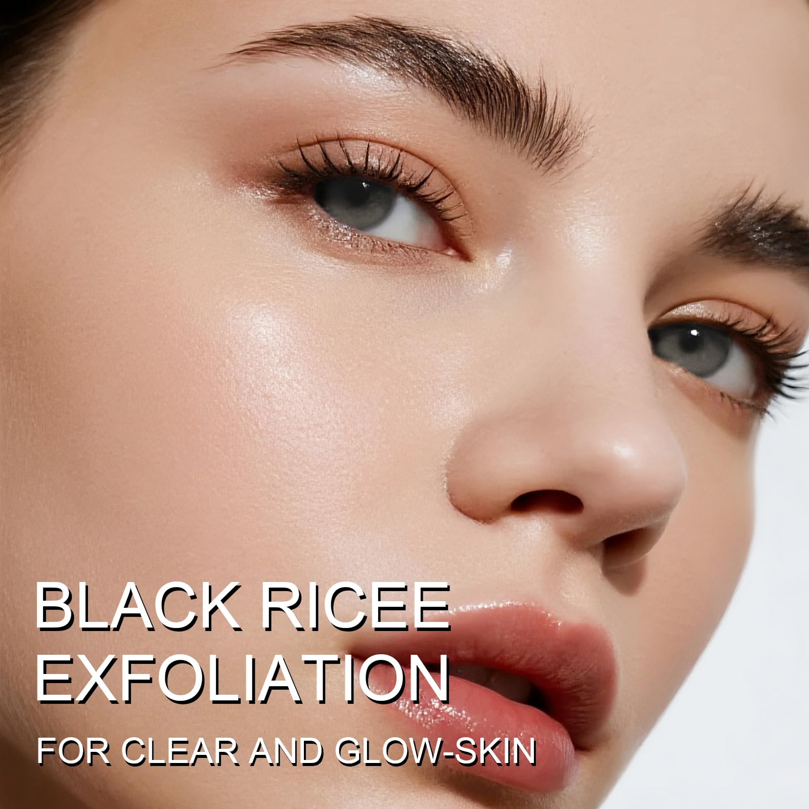 Peel Shot Glow pores appear clearer in action shot with matte finish