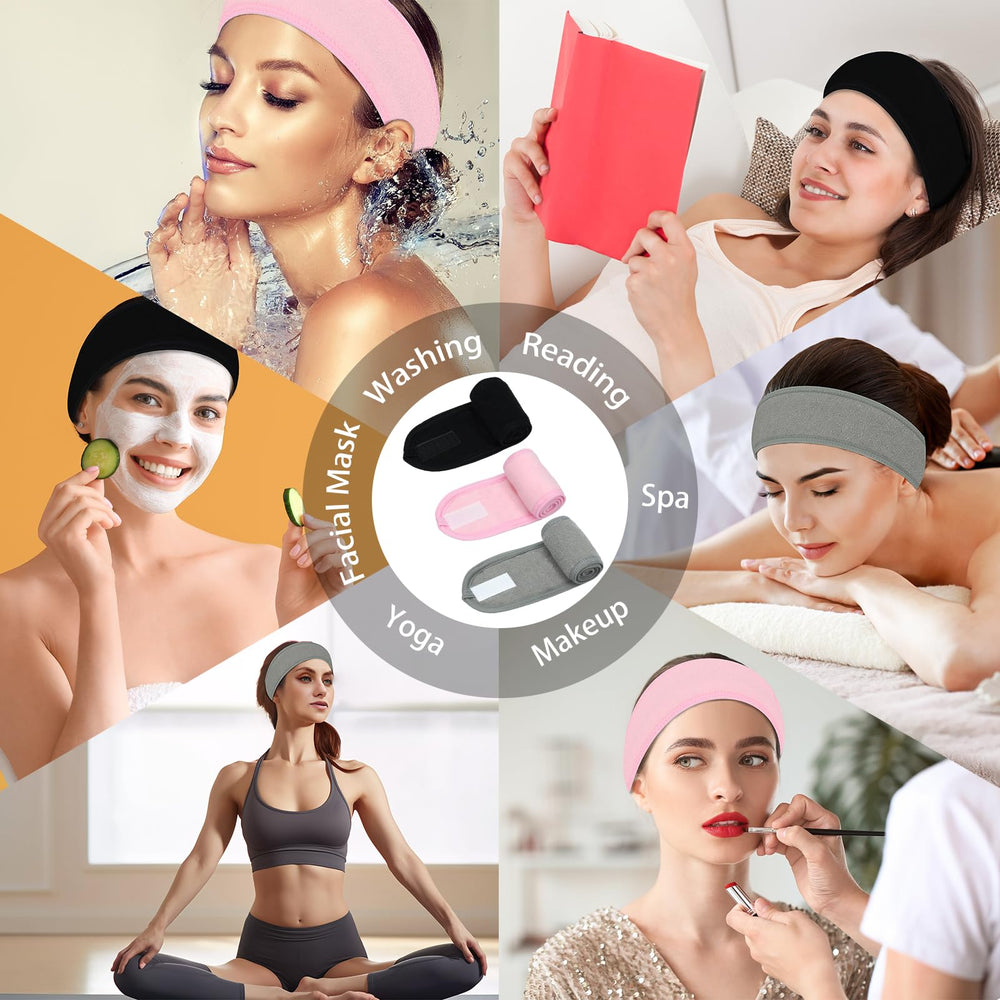 Pejnl banda facial, usos variados para baño y maquillaje diario.