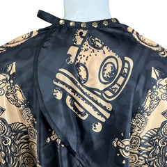 Pelocapa para peluquería impermeable protege la ropa durante tintes.