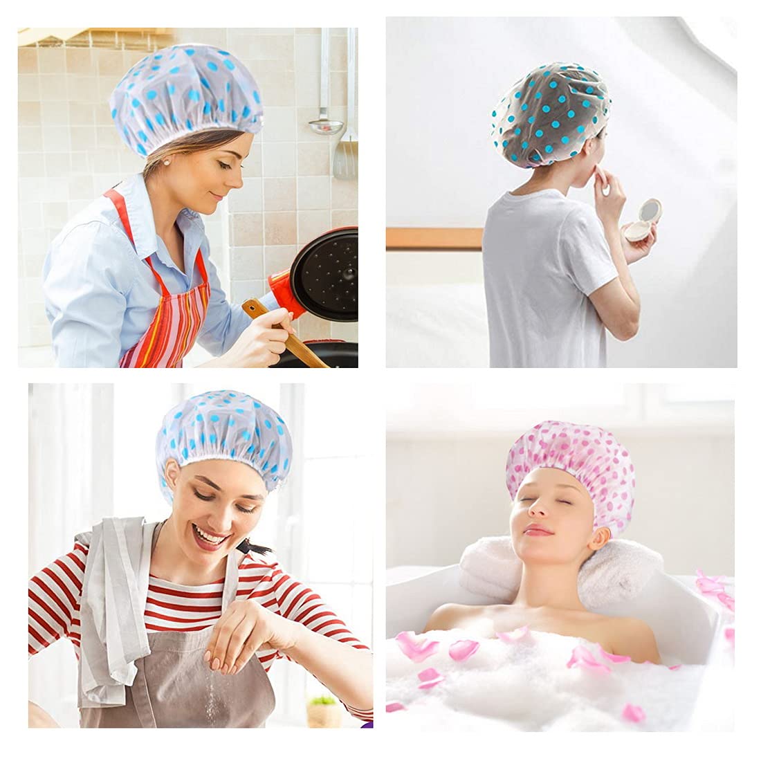 Pengxiaomei gorra de ducha para cocina o limpieza, uso práctico.