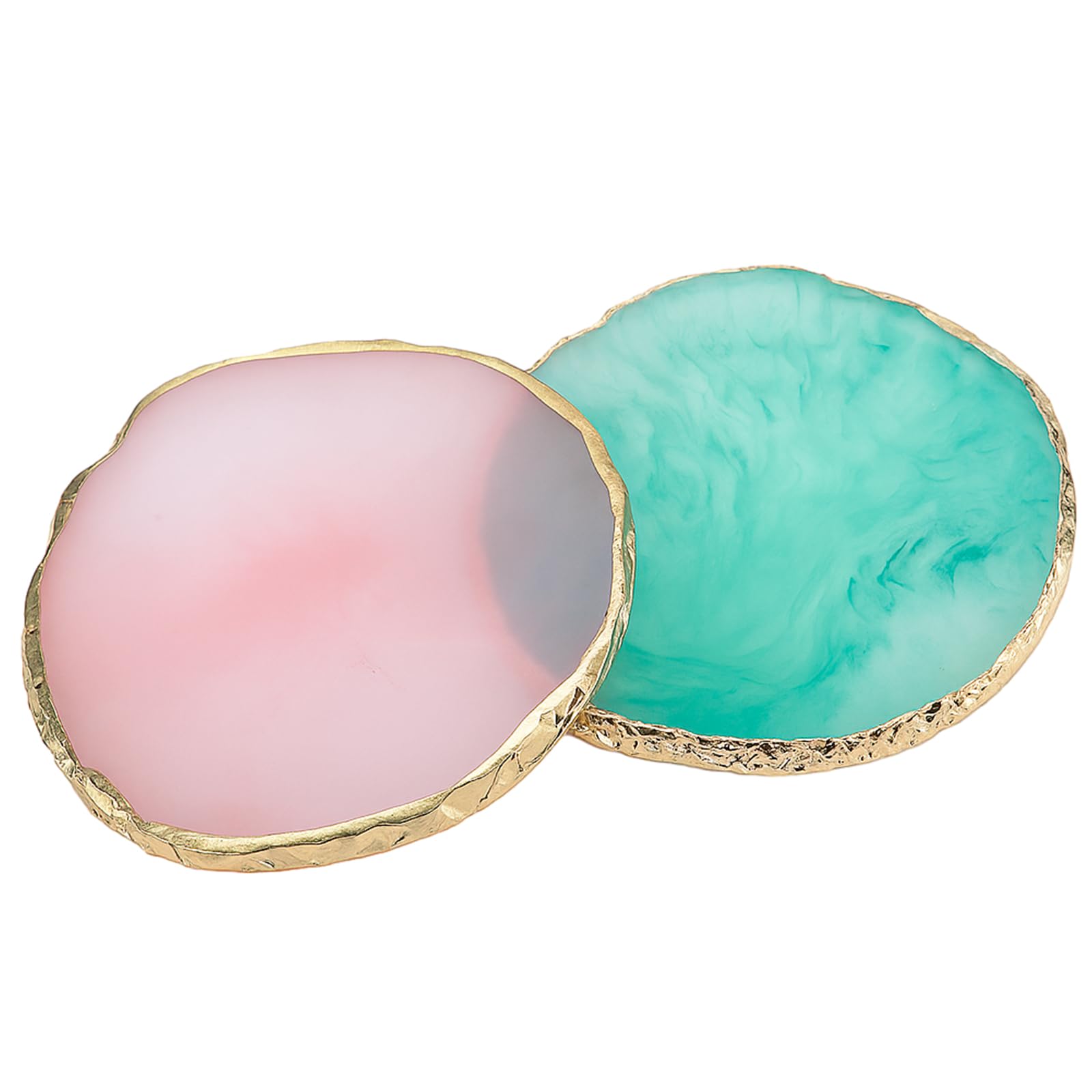 Pengxiaomei paleta resina rosada: ideal para mezclar esmaltes con precisión.