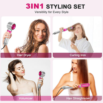 PENUIO Air Sculpt cepillo redondo para volumen y rizos definidos.