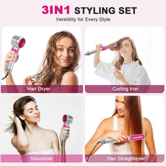 PENUIO Air Sculpt cepillo redondo para volumen y rizos definidos.