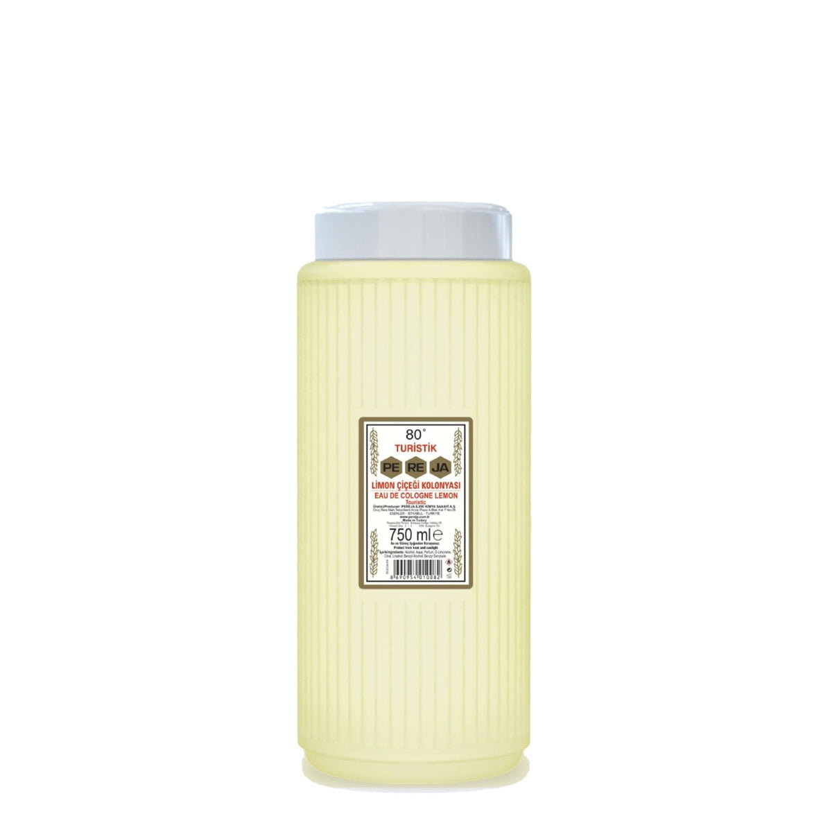 Pereja Colonia Limón en frasco de 750 ml, sensación fresca para uso diario
